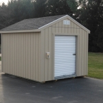 10x12 Gable 7' Sides roll up door  Waukesha #1